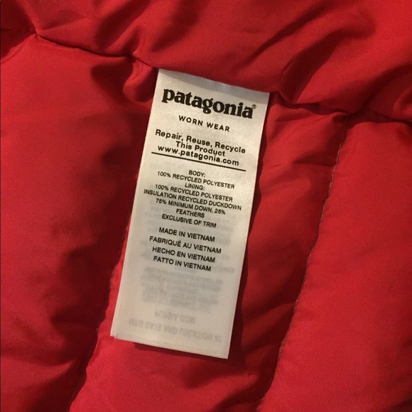 New grey Patagonia puffer jacket - Picture 3 of 4